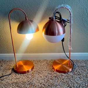 Rose Gold table lamp